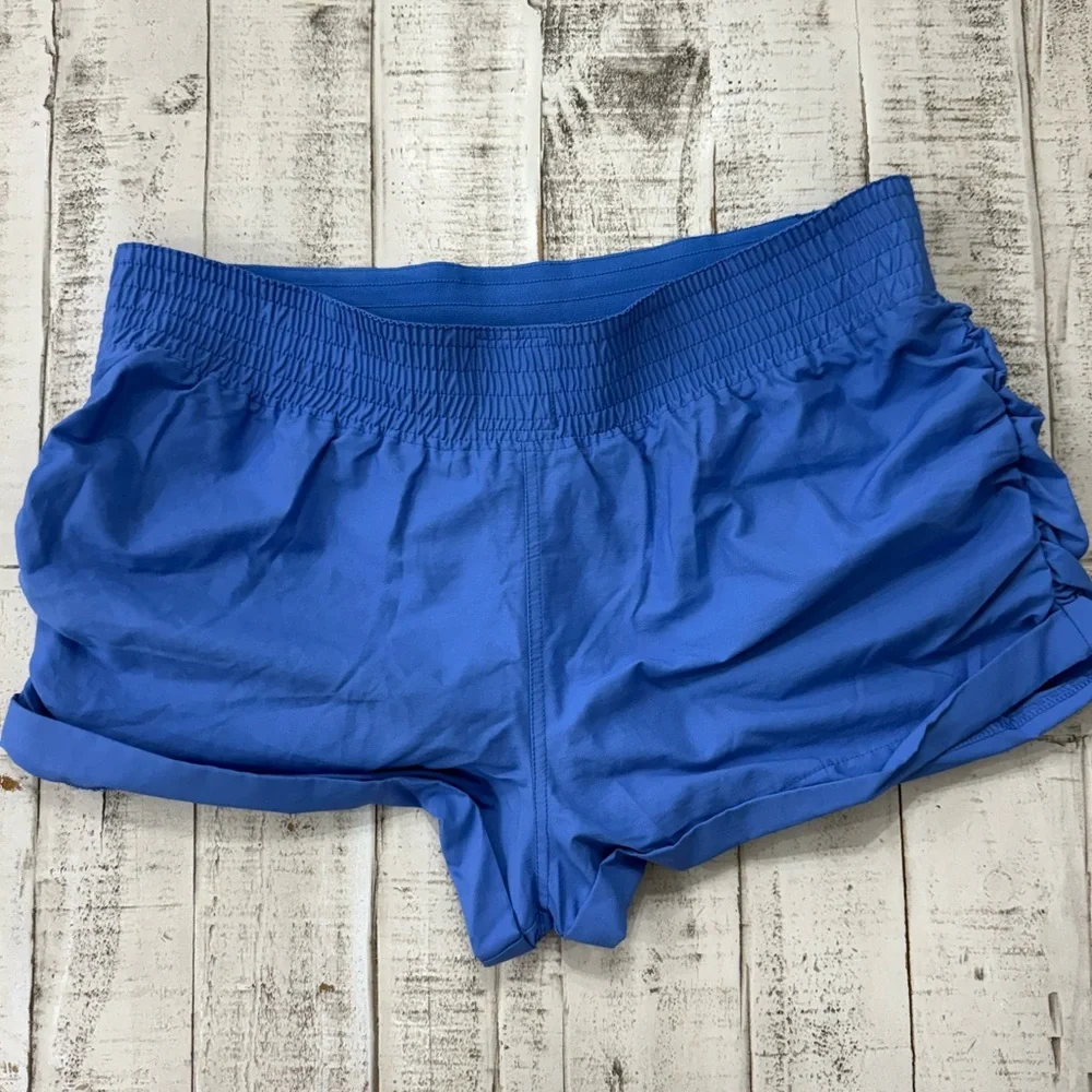 Free People Sail Away With Me Shorts Costal Blue - Picture 6 of 12